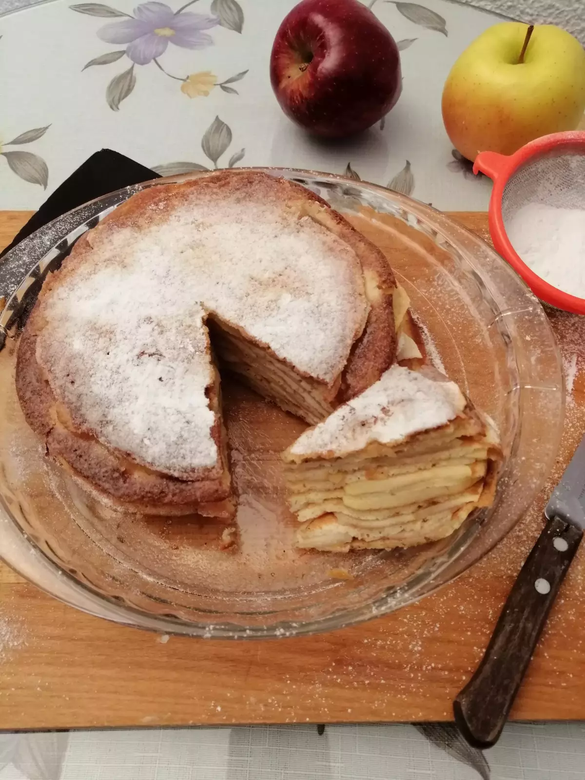 Korovai de crêpes