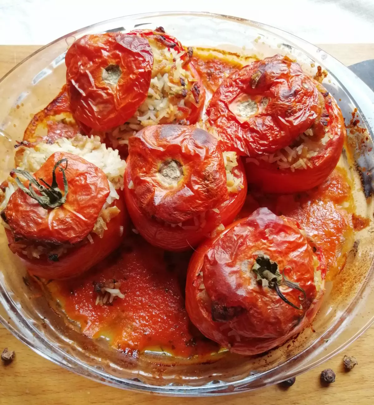 Tomates farcies à la viande