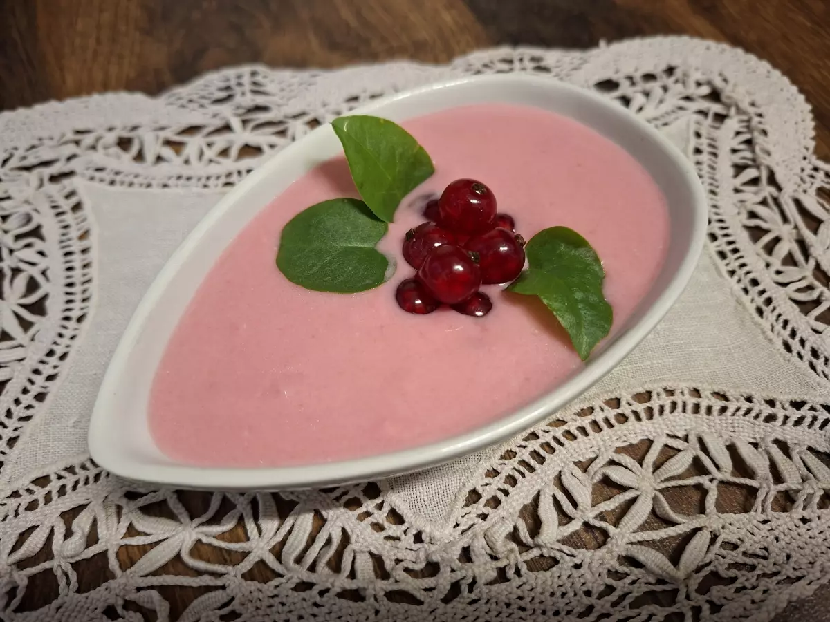 Sauce aux groseilles rouges