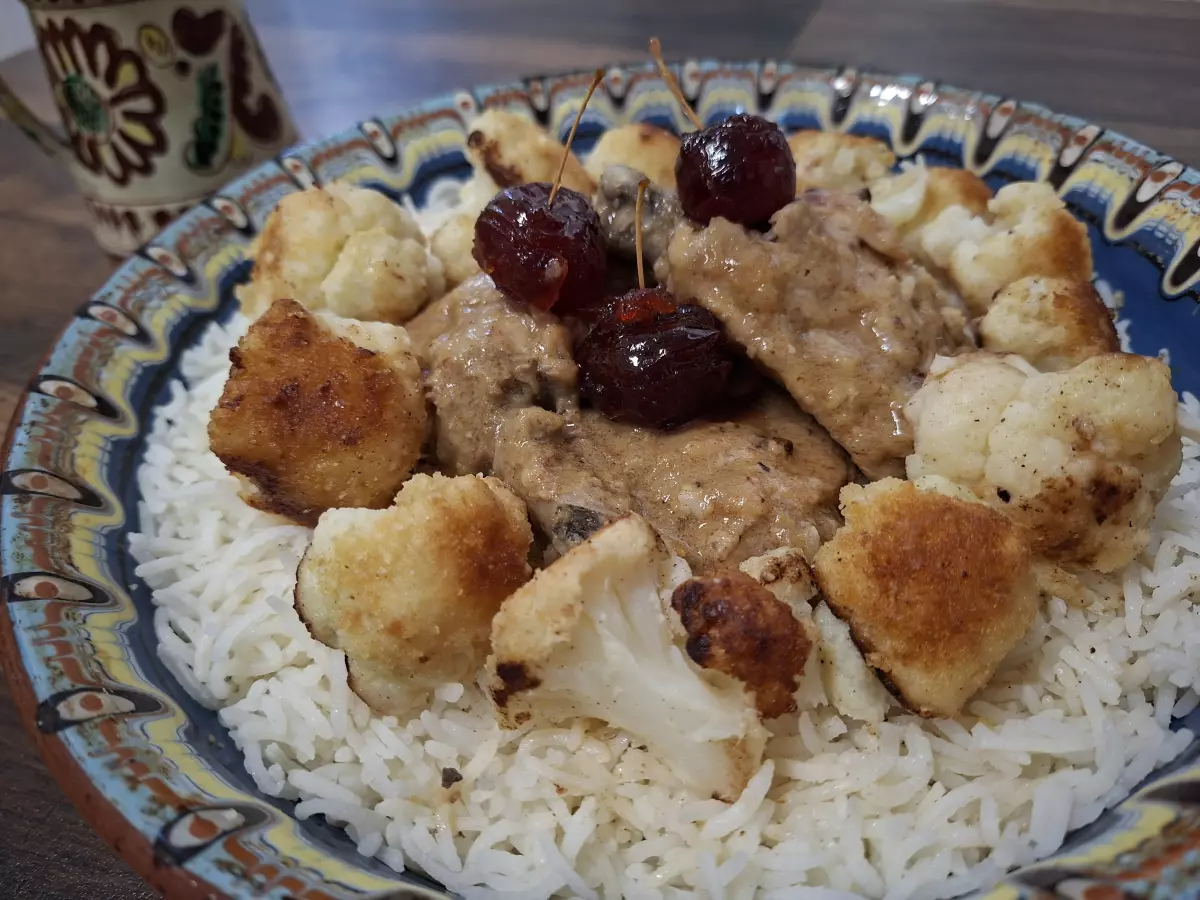 Chicken with Crab Apples